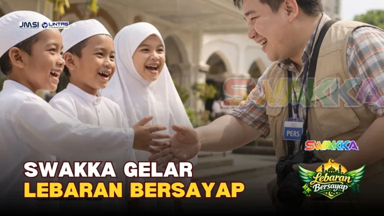 Lebaran Bersayap: dari Ruang Redaksi SWAKKA untuk Senyum Yatim Piatu