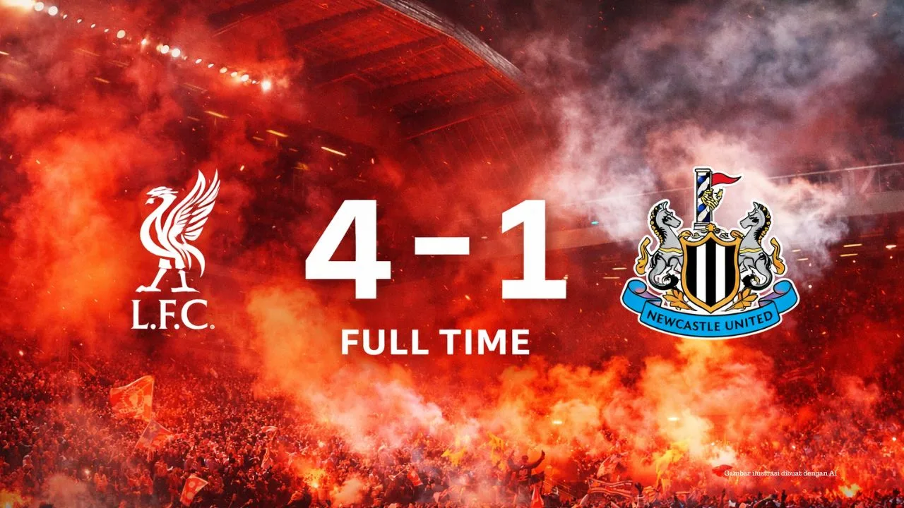 Hasil Akhir Liverpool vs Newcastle United | 01 Feb 2026