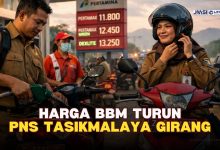Harga BBM Turun, Staf PNS Tasikmalaya Girang