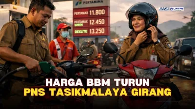 Harga BBM Turun, Staf PNS Tasikmalaya Girang