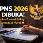 CPNS 2026 Dibuka Usulan Formasi Paling Lambat 31 Maret 2026