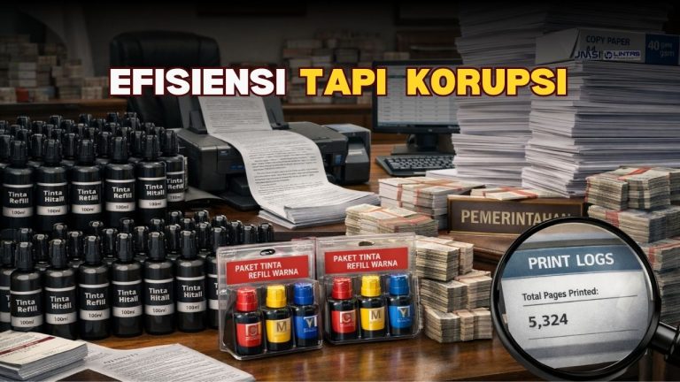 Ceritanya Efisiensi, Faktanya Masih Banyak Pos Korupsi