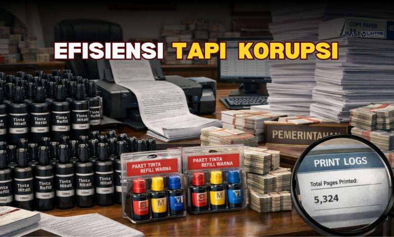 Ceritanya Efisiensi, Faktanya Masih Banyak Pos Korupsi