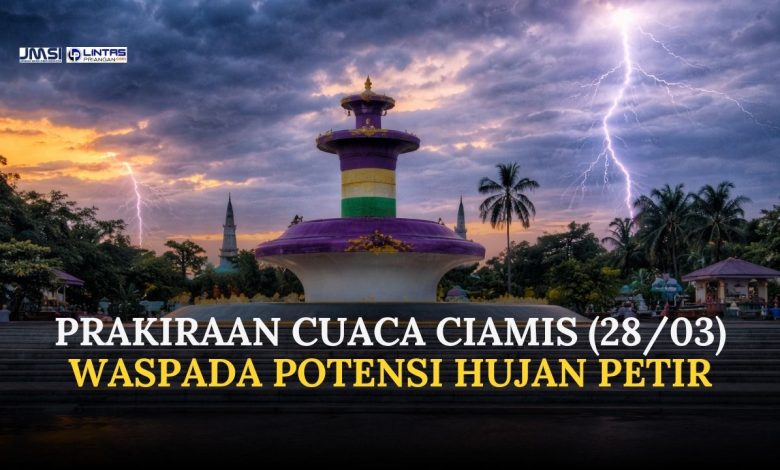 Cuaca Ciamis Hari Ini Sabtu 28 Maret