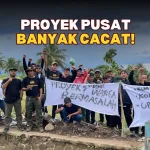 Disegel Warga Tasikmalaya Proyek Pusat Dikerjakan Asal-Asalan