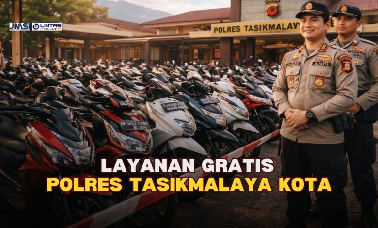 Layanan Gratis dari Polres Tasikmalaya Kota