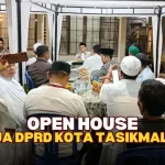 H Aslim Open House Ketua DPRD Kota Tasikmalaya