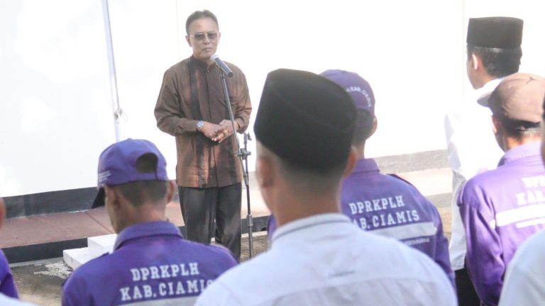 Bupati Ciamis Apresiasi Kinerja Pasukan Ungu