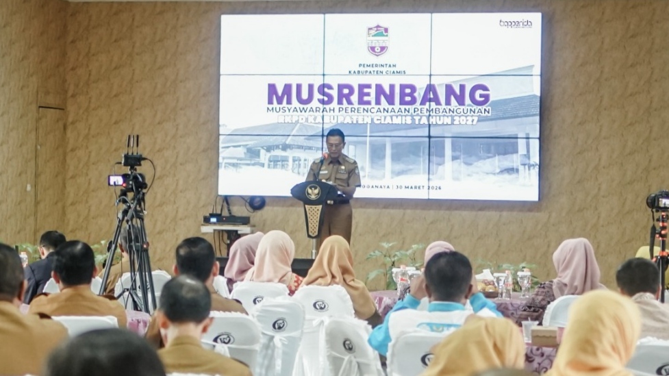 Musrenbang RKPD 2027, Bupati Ciamis Bilang Begini Musrenbang RKPD 2027, Bupati Ciamis Bilang Begini