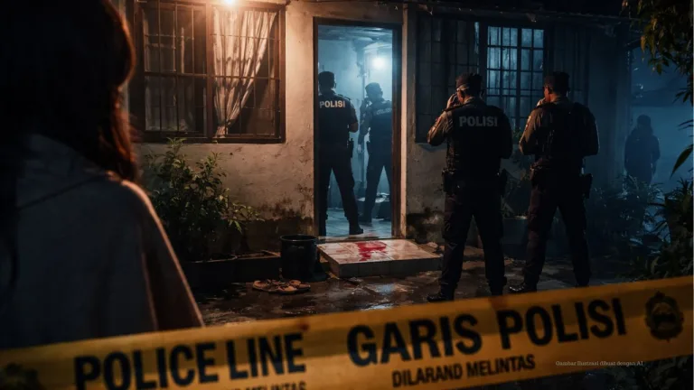 Kakak Bunuh Adik di Garut, Ditusuk Saat Tidur