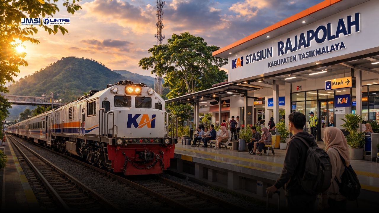 Kereta Api Serayu Kini Berhenti di Stasiun Rajapolah Tasikmalaya Kereta Api Serayu Kini Berhenti di Stasiun Rajapolah Tasikmalaya