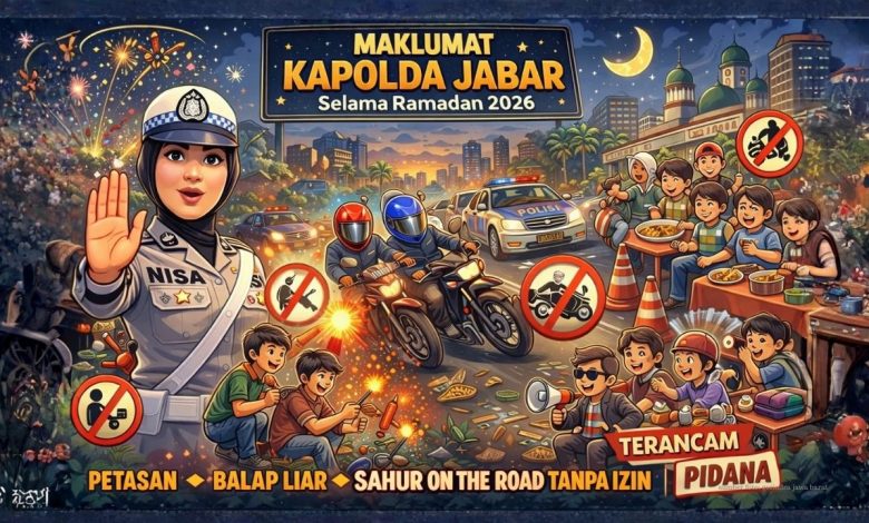 Maklumat Kapolda Jabar Selama Ramadan 1447 H