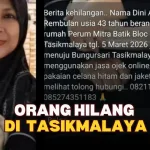 Orang Hilang di Tasikmalaya Dalam Perjalanan Ojol Kawalu-Bungursari