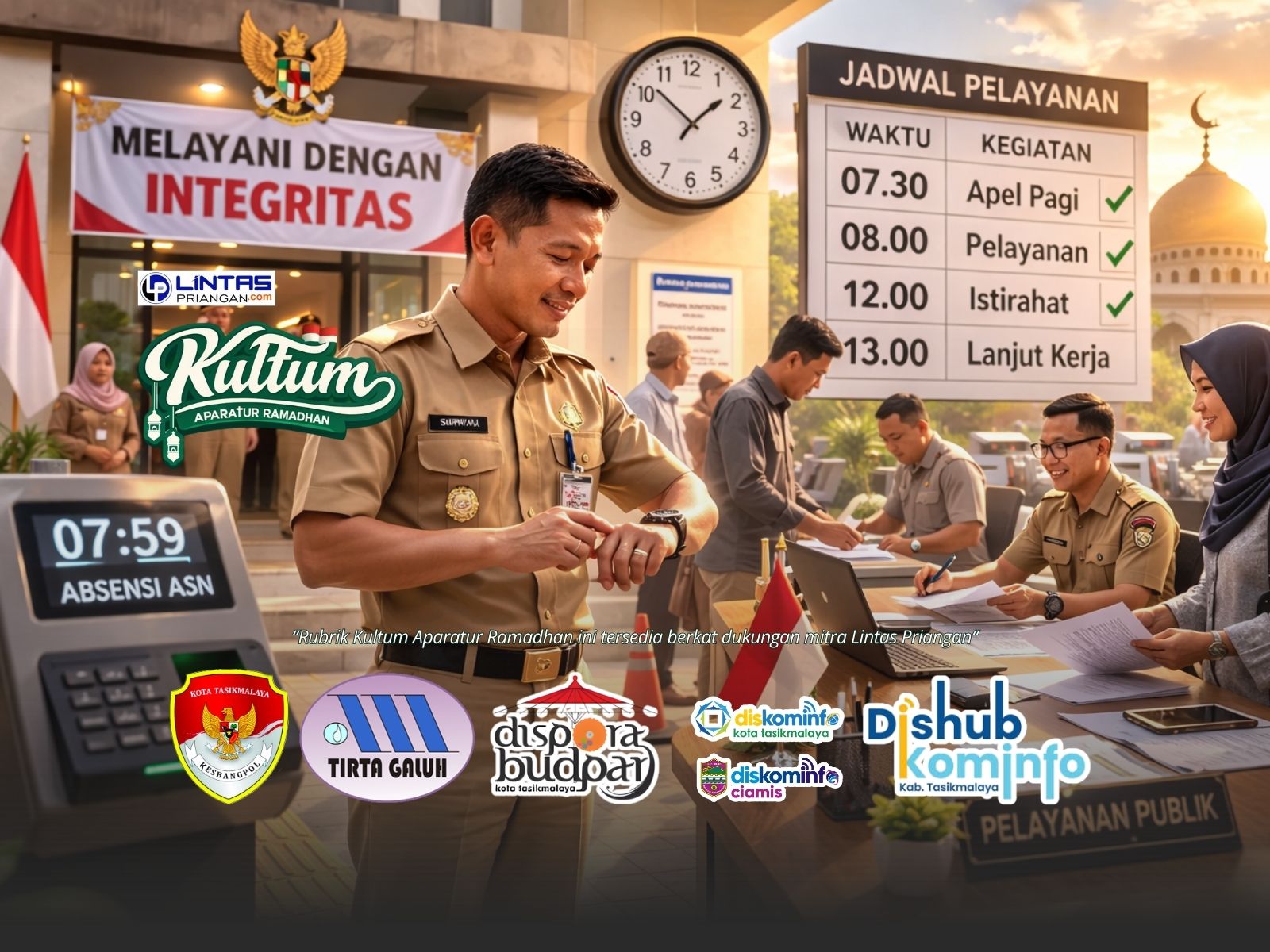 Kultum Aparatur 10: “Disiplin Waktu, Disiplin Negara”