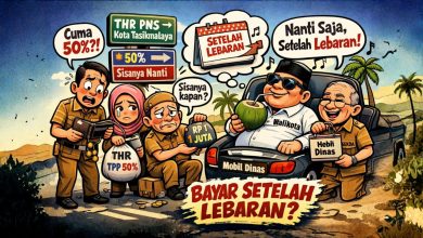 THR PNS Kota Tasikmalaya Dicicil, Sisanya Seminggu Setelah Lebaran