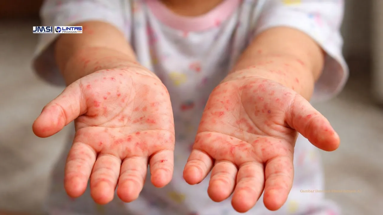 Campak di Tasikmalaya Tertinggi di Jabar