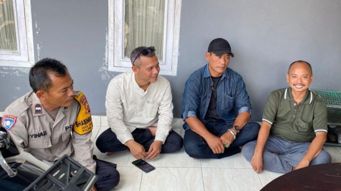 Warga cikadongdong merasa lebih tenang setelah disambangi polis