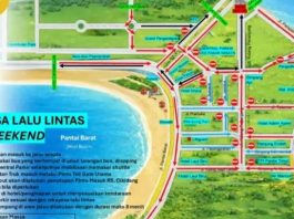 Rekayasa Lalulintas wisata kabupaten Pangandaran menghadapi long weekend