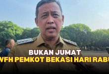 WFH Pemkot Bekasi Pilih Hari Rabu