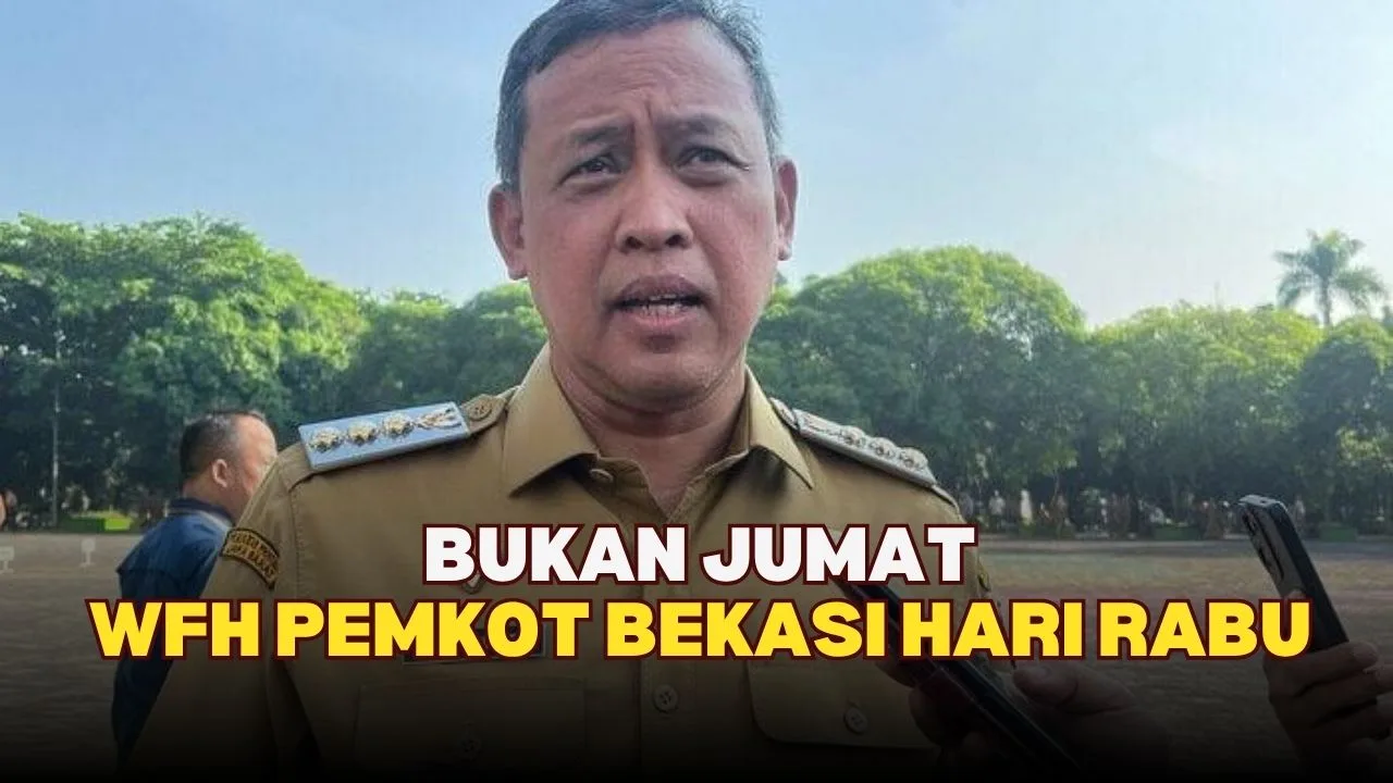 WFH Pemkot Bekasi Pilih Hari Rabu