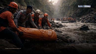 Warga Bogor Hanyut di Tasikmalaya