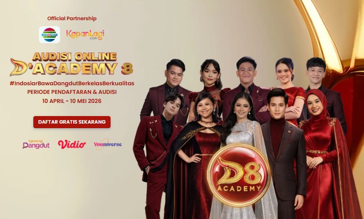 dangdut academy 8 dibuka
