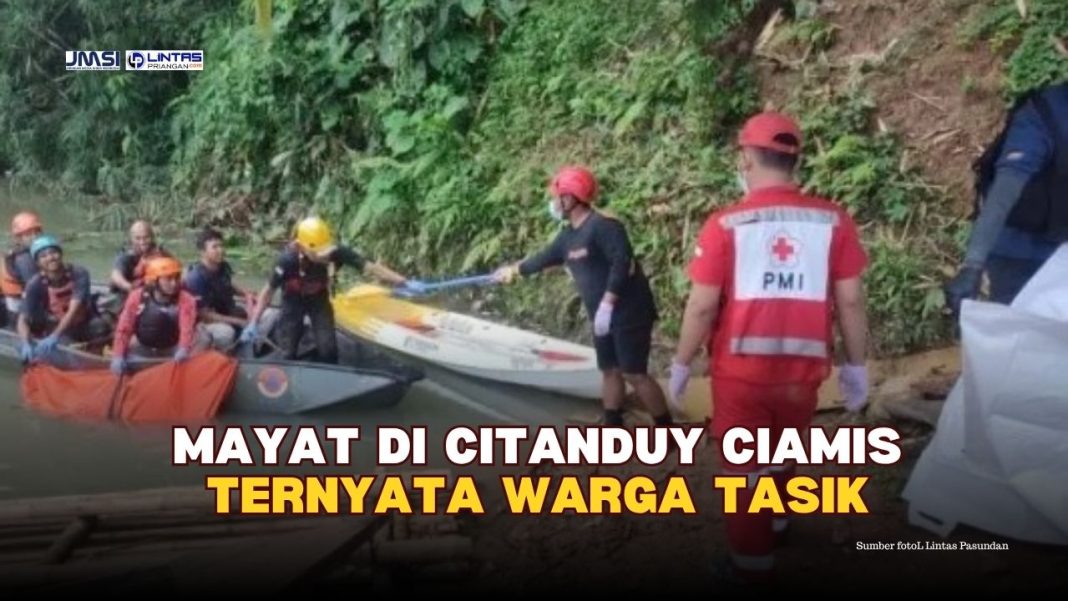 identitas mayat di sungai citanduy ciamis ternyata warga tasikmalaya