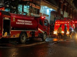 kebakaran di tasikmalaya seberang matahari mall