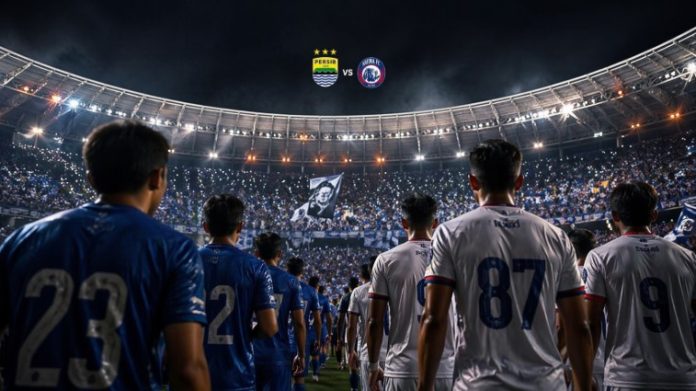 susunan pemain persib vs arema malam ini
