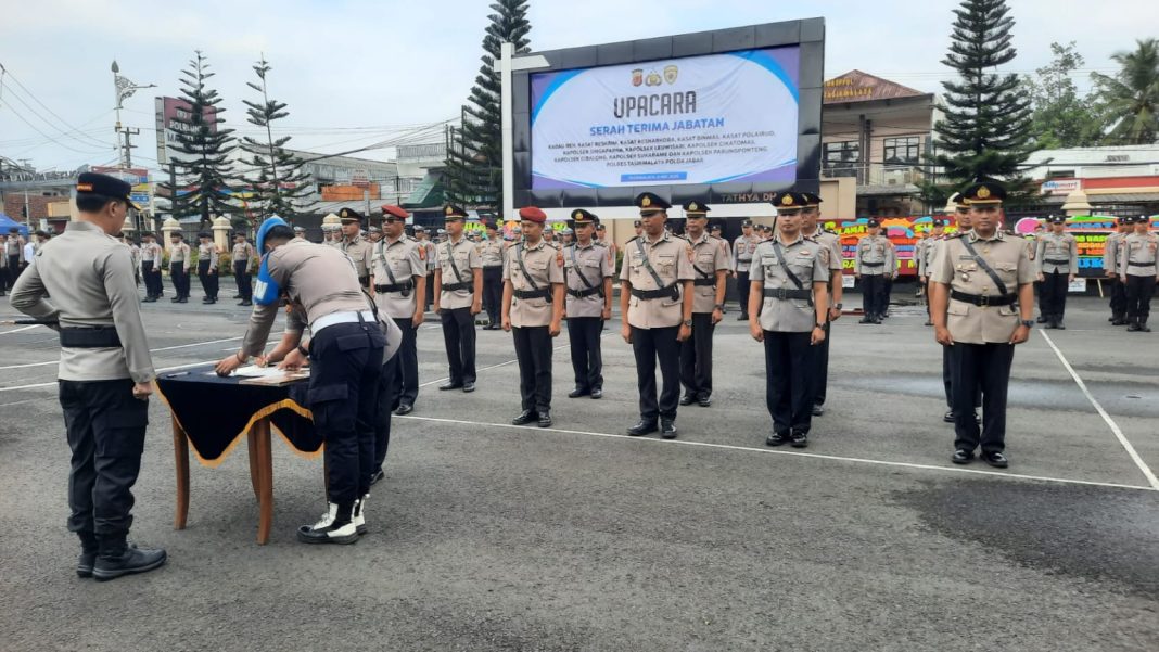12 Pejabat Polres Tasikmalaya Berganti Ini Daftar Namanya - Berita Tasikmalaya Lintas Priangan