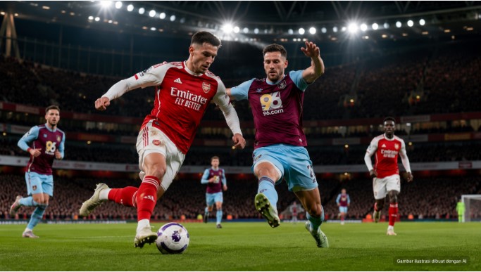 Arsenal vs Burnley Laga Beda Nasib di Ujung Musim - berita olahraga - lintas priangan