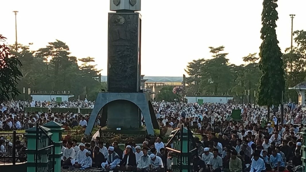 Pemkab Ciamis gelar shalat idul adha di halaman masjid agung-berita Ciamis lintaspriangan