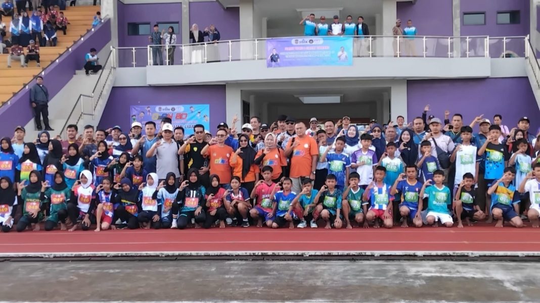 Pembukaan O2SN SD Ciamis digelar di stadion atletik linggabuana