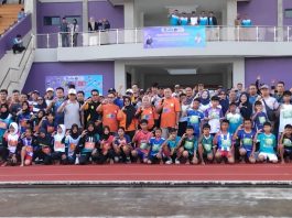 Pembukaan O2SN SD Ciamis digelar di stadion atletik linggabuana