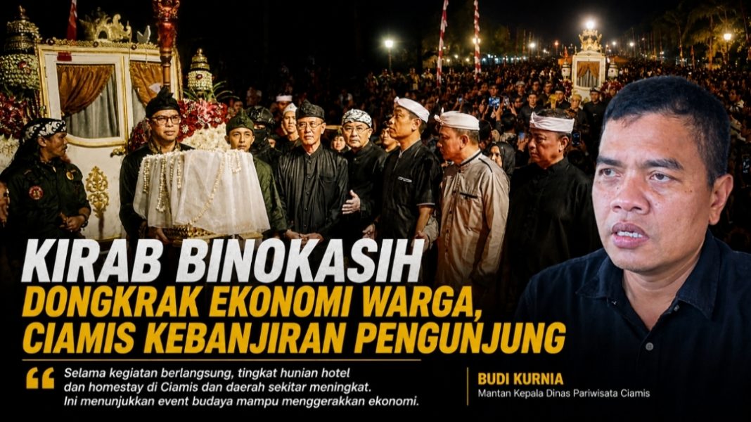 Kirab Binokasih Dongkrak Ekonomi Warga, Ciamis Kebanjiran Pengunjung