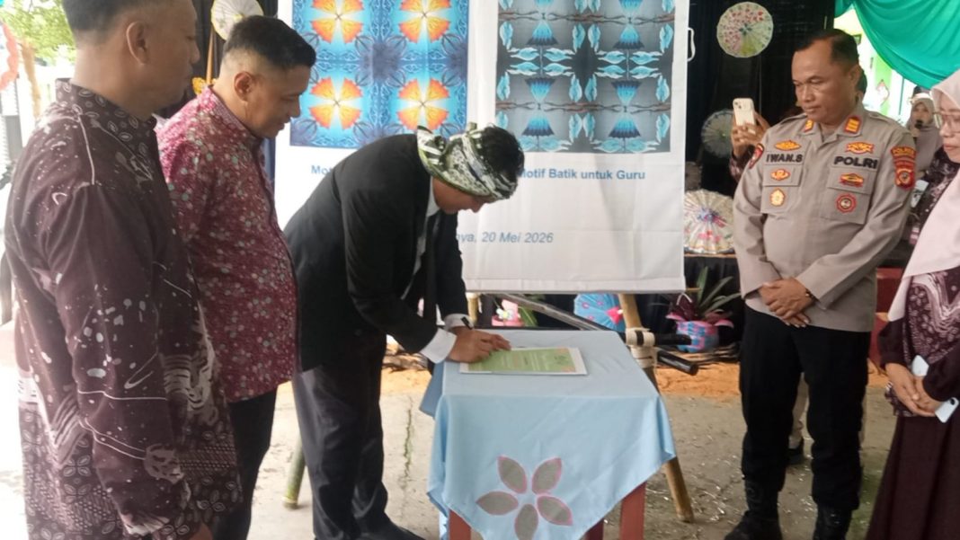 MTsN 3 Kota Tasikmalaya batik baru diky candra - berita tasikmalaya - lintas priangan