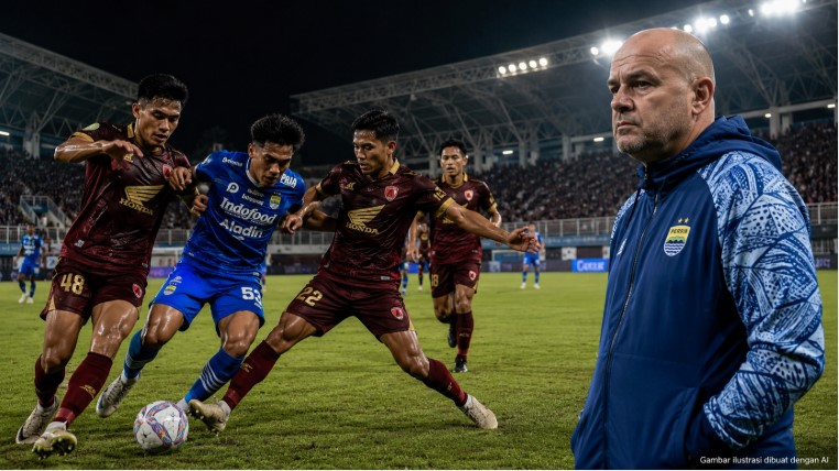 PSM Makassar vs Persib 5 Fakta Berat - Berita Olahraga - Lintas Priangan