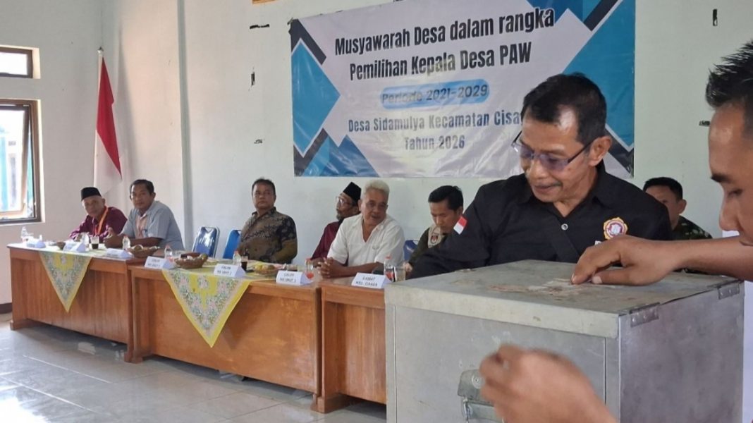 Pilkades PAW Sidamulya Ciamis - berita ciamis - lintas priangan
