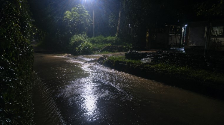banjir di sukadana ciamis - berita ciamis - lintas priangan