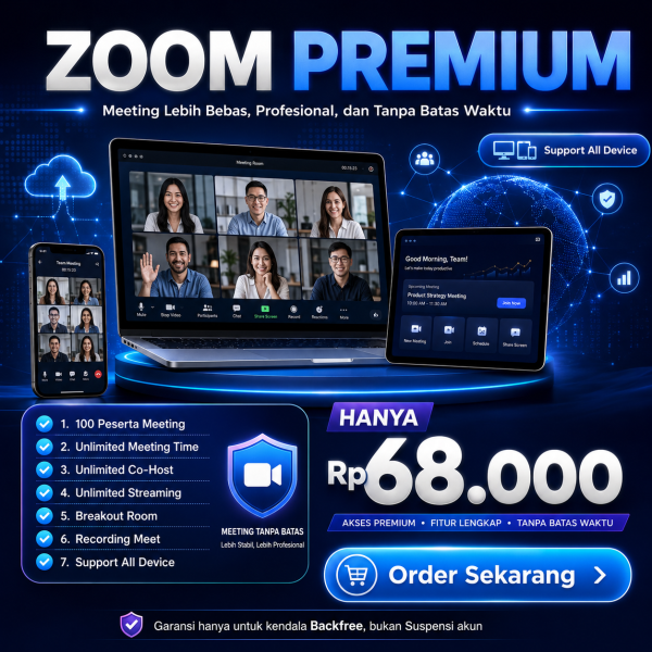 iklan display lintas priangan - akun zoom premium