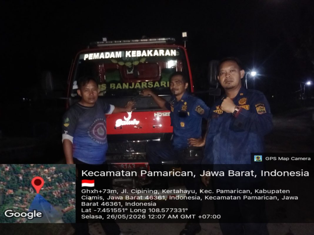 kebakaran di pamarican ciamis - berita ciamis lintas priangan