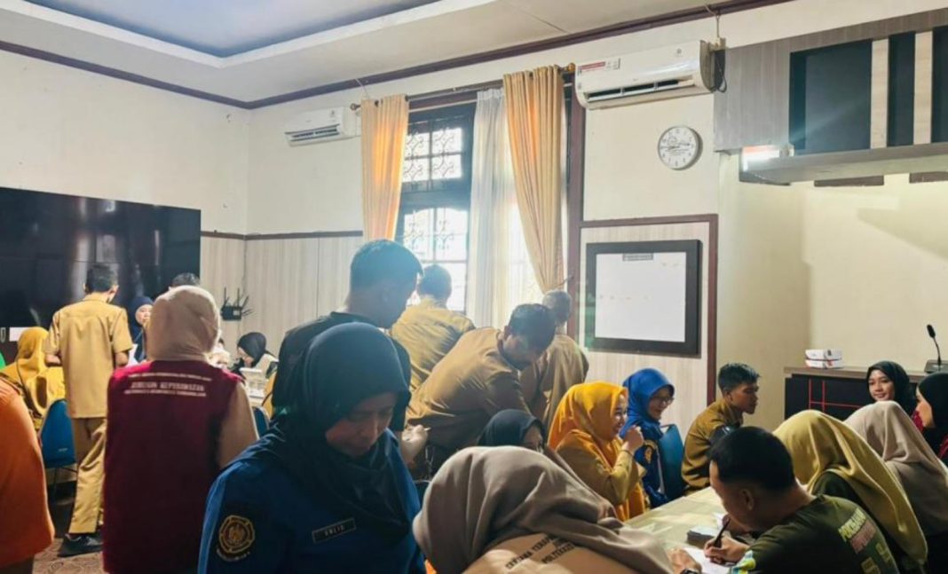 kesehatan pegawai bpbd kabupaten tasikmalaya - berita tasikmalaya - lintas priangan