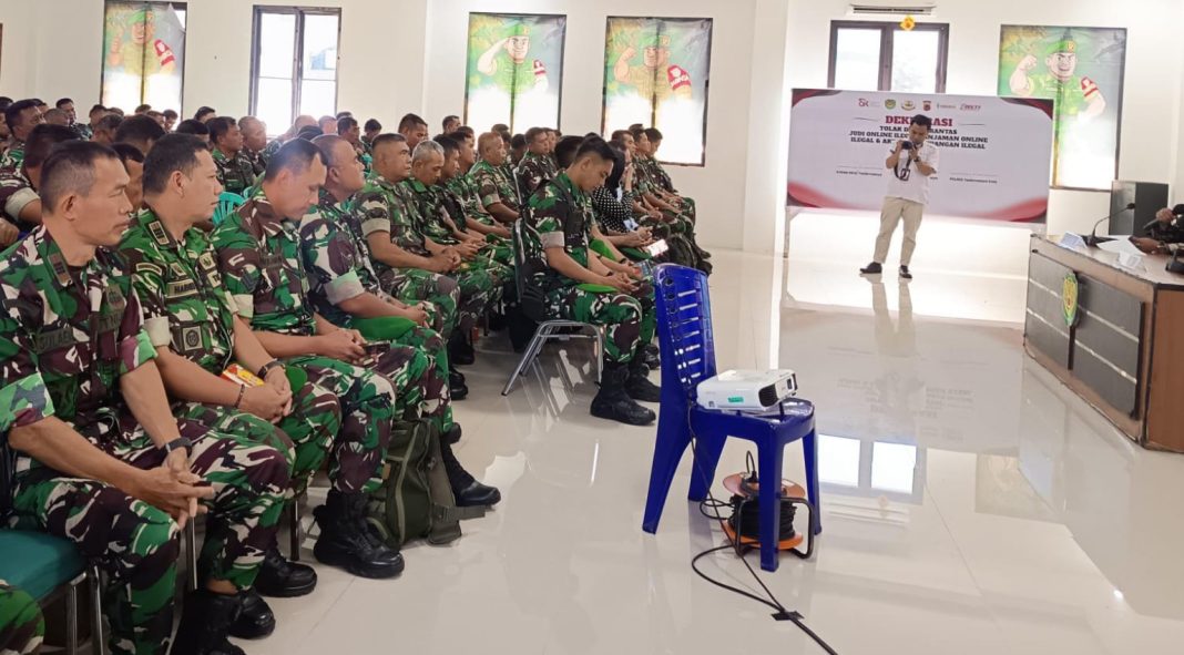 ojk tasikmalaya peringatkan tentara