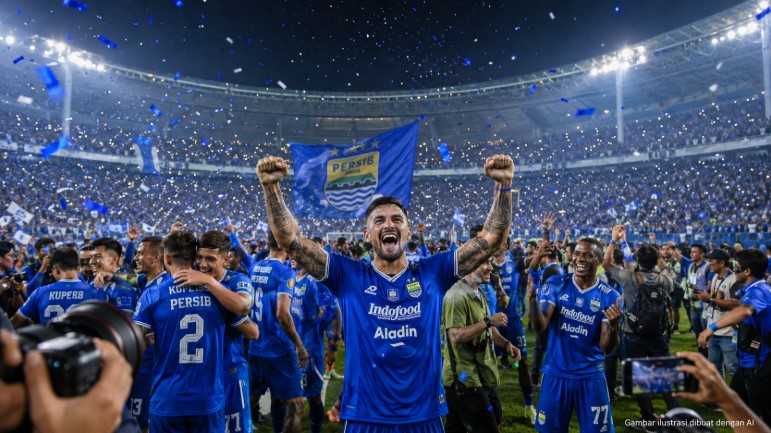 persib juara lagi - berita persib - lintas priangan