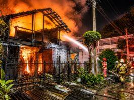 rumah anisa cherrybelle terbakar