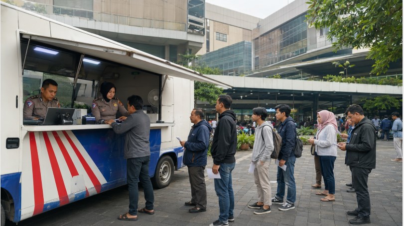 sim keliling bandung hari ini - berita bandung lintas priangan