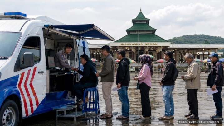 sim keliling sumedang hari ini - berita sumedang - lintas priangan