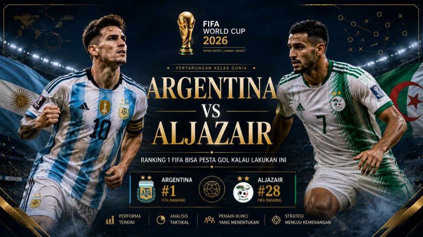 Argentina vs Aljazair Bisa Pesta Gol - Berita Piala Dunia 2026 Lintas Priangan