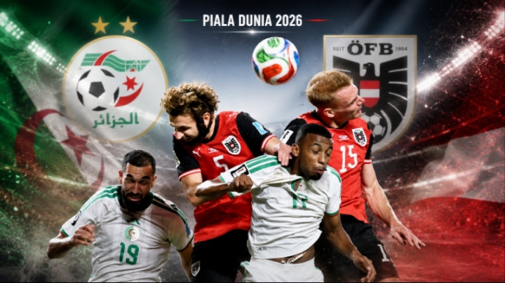 Hasil Aljazair vs Austria - lintaspriangan