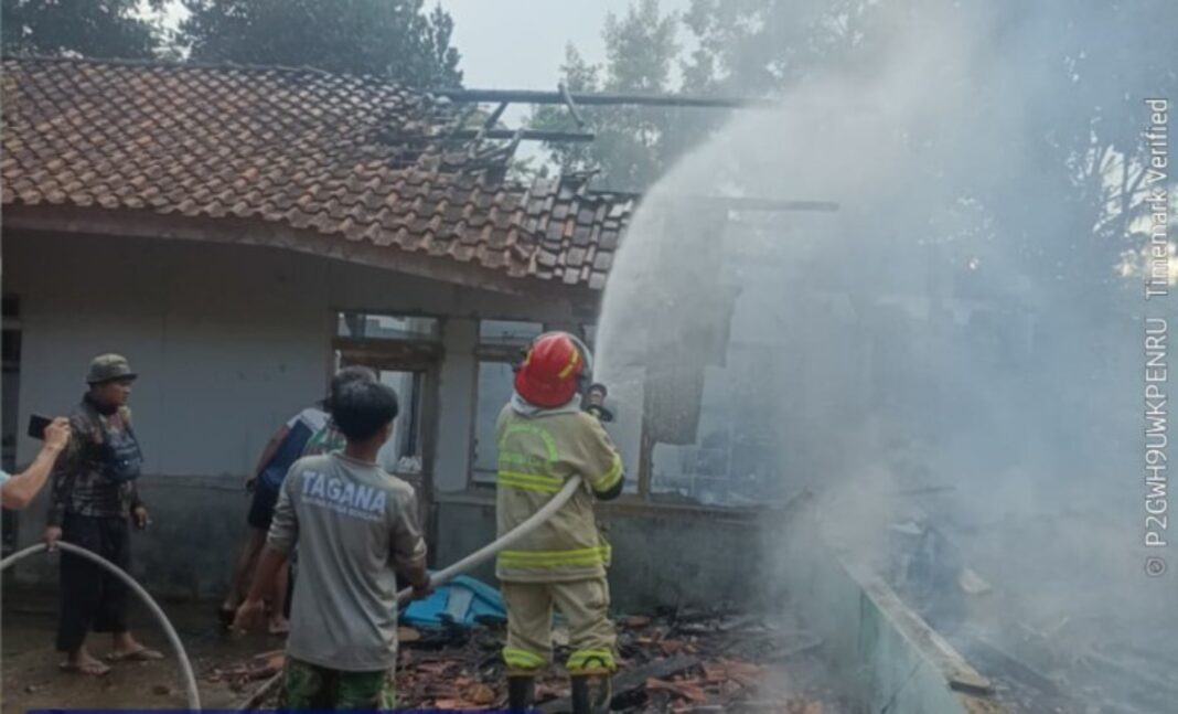 Kebakaran Gudang Obat PKM Gardujaya